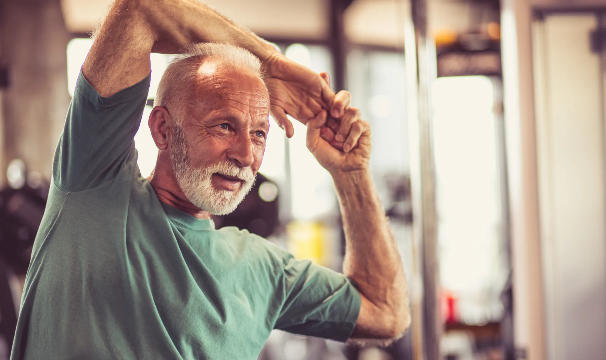 senior patient using the best exercises after shoulder replacement surgery.